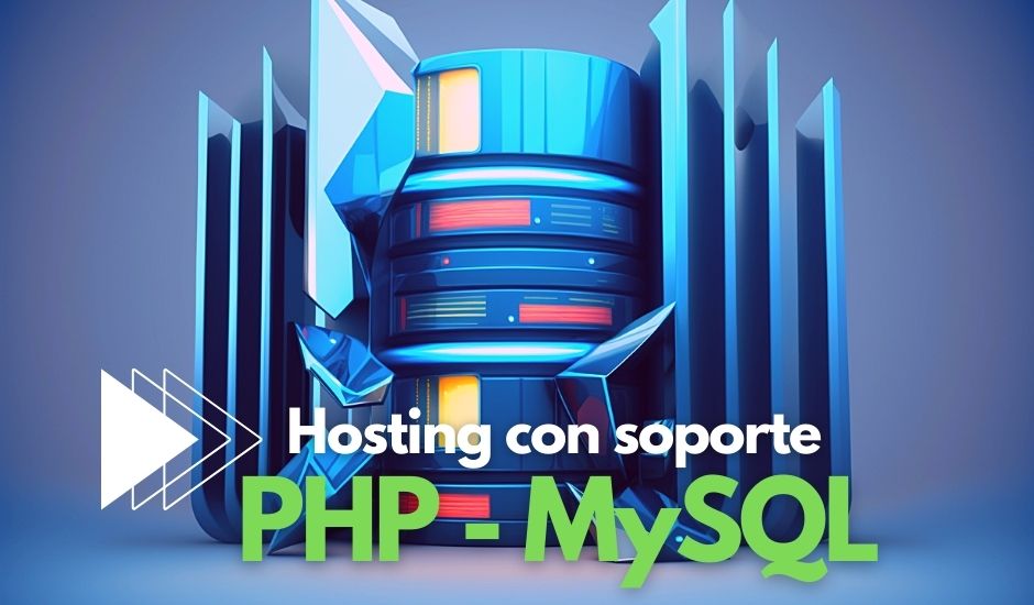 web hosting con soporte php y base de datos