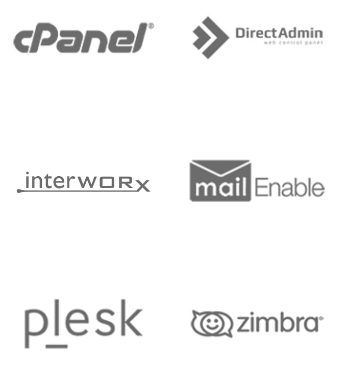magic spam para cpanel hosting logotipos panel